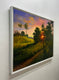 Original art for sale at UGallery.com | Magic Sunset: The Golden Symphony of Nature by Jose Luis Bermudez | $3,175 | oil painting | 30' h x 40' w | thumbnail 2