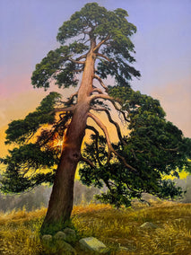 oil painting by Jose Luis Bermudez titled Pine