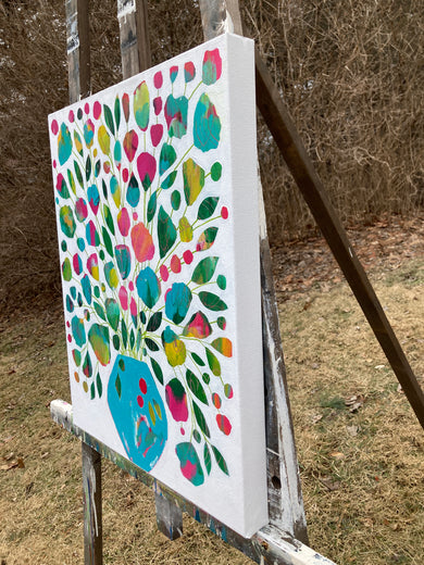 A Few of My Favorite Things by Joyanna Margo |  Side View of Artwork