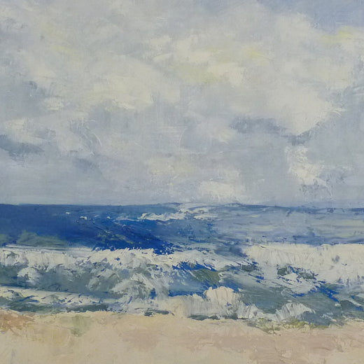 Leaving Worries by Judy Mackey |   Closeup View of Artwork