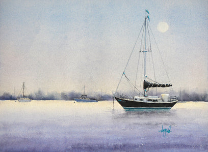 Moonglow Black Beauty by Judy Mudd | Artwork Main Image