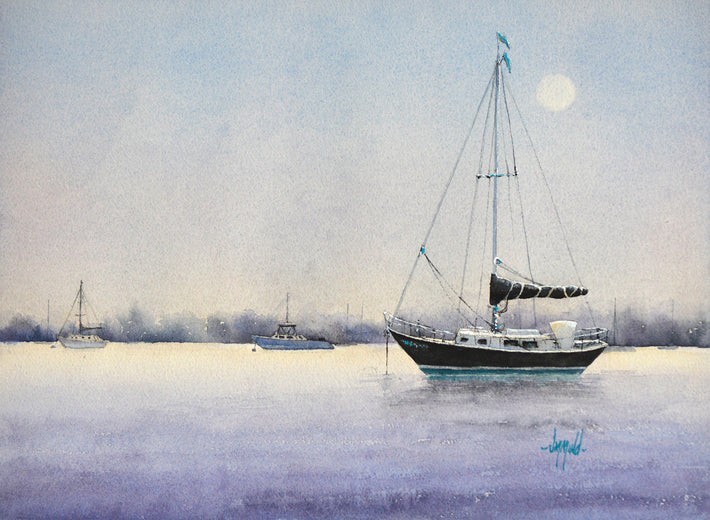 Moonglow Black Beauty by Judy Mudd |  Artwork Main Image