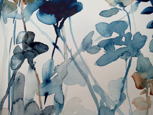 Winter Field II by Karin Johannesson |   Closeup View of Artwork 