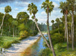 Original art for sale at UGallery.com | Jackson Creek Florida by Kent Sullivan | $6,375 | oil painting | 30' h x 40' w | thumbnail 1