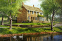 Original art for sale at UGallery.com | John's House - Commission by Kent Sullivan | $3,500 | oil painting | 24' h x 36' w | thumbnail 2