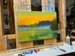 Original art for sale at UGallery.com | Sunset at Moss Creek by Kent Sullivan | $2,200 | oil painting | 16' h x 23' w | thumbnail 3