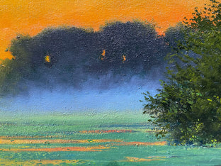 Sunset at Moss Creek by Kent Sullivan |   Closeup View of Artwork 