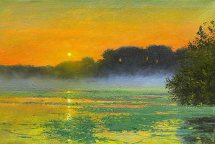 Sunset at Moss Creek by Kent Sullivan |  Artwork Main Image 