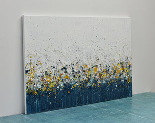 Daffodil Garden by Lisa Carney |  Side View of Artwork 