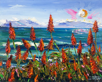 oil painting by Lisa Elley titled A Day in the Bay