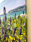 Original art for sale at UGallery.com | Quietly Carmel by Lisa Elley | $800 | oil painting | 16' h x 20' w | thumbnail 3