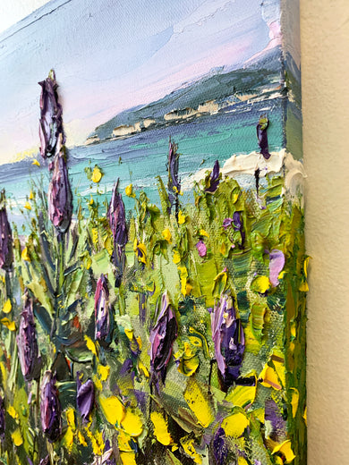 Quietly Carmel by Lisa Elley |  Context View of Artwork