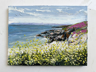 Wildflowers on the Coast by Lisa Elley |  Context View of Artwork 