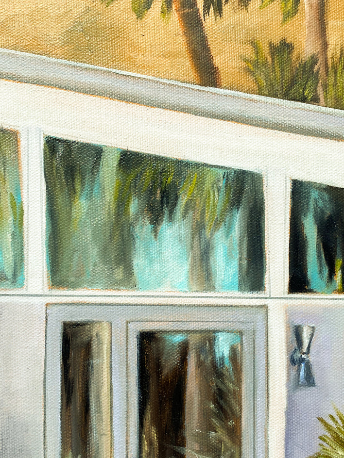 Desert Reflections by Mandy Main |  Closeup View of Artwork