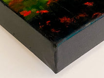 Original art for sale at UGallery.com | Superbloom in Tuscany by Mandy Main | $625 | oil painting | 8' h x 24' w | thumbnail 2