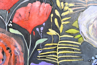 Floral Expression by Mary Pratt |   Closeup View of Artwork 