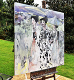 Original art for sale at UGallery.com | In Sunlight by Mary Pratt | $3,600 | oil painting | 48' h x 48' w | thumbnail 2