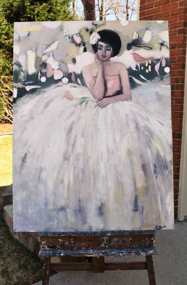 Seated In Perpetual Motion by Mary Pratt |  Context View of Artwork