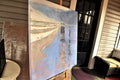 Original art for sale at UGallery.com | Tybee Stroll - Commission by Mary Pratt | $2,600 | oil painting | 36' h x 36' w | thumbnail 3