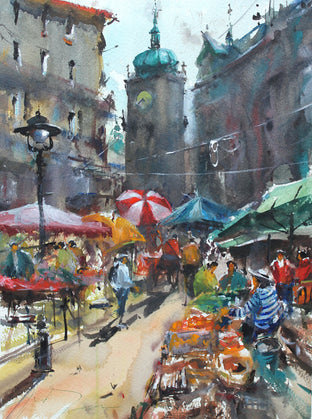 Prague Street Market by Maximilian Damico |  Artwork Main Image 