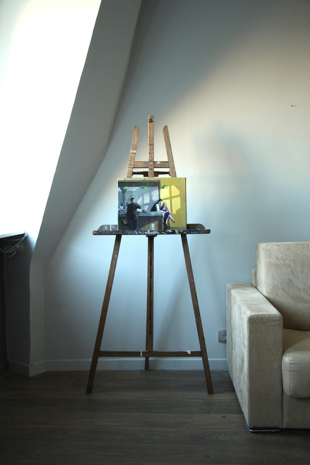 Morning Light by Bertrand Girard |  Context View of Artwork