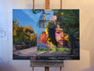 Original art for sale at UGallery.com | Creative Resilience on Rivington by Nick Savides | $7,600 | oil painting | 36' h x 48' w | thumbnail 3