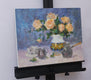 Original art for sale at UGallery.com | Yellow Roses and Italian Vase by Oksana Johnson | $1,200 | oil painting | 16' h x 20' w | thumbnail 3