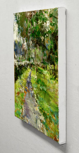 A Path at Glendalough by Onelio Marrero |  Side View of Artwork