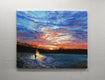 Original art for sale at UGallery.com | Winter Solstice Dawn by Onelio Marrero | $1,075 | oil painting | 20' h x 24' w | thumbnail 3