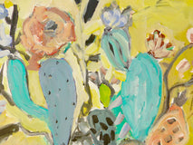 Original art for sale at UGallery.com | Prickly Tumbler by Autumn Rose | $275 | acrylic painting | 12' h x 12' w | thumbnail 4