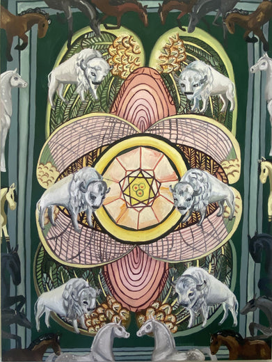 Six of Pentacles by Rachel Srinivasan |  Artwork Main Image