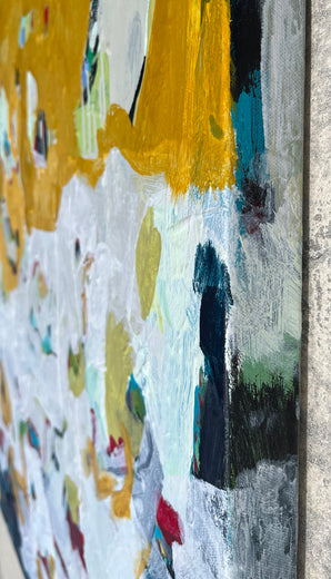 Good Morning by Sheila Grabarsky |  Side View of Artwork