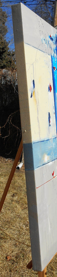 Inverse Reaction by Cynthia Ligeros |  Side View of Artwork