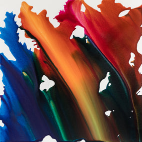 Original art for sale at UGallery.com | Paradise by Krispen Spencer | $2,200 | acrylic painting | 36' h x 36' w