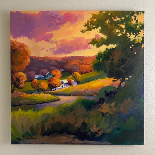 Golden Hour by Sri Rao |  Context View of Artwork