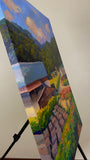Original art for sale at UGallery.com | New Day by Sri Rao | $1,775 | acrylic painting | 36' h x 24' w | thumbnail 2
