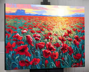 Poppy Sunset by Stanislav Sidorov |  Context View of Artwork 