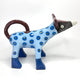 Original art for sale at UGallery.com | Turquoise Puppy by Stefan Mager | $400 | ceramic artwork | 7' h x 10' w | thumbnail 4