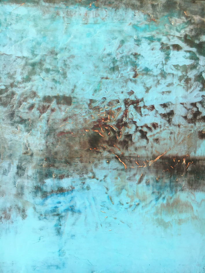 Three Views of the River by Agata Kijanka |  Closeup View of Artwork