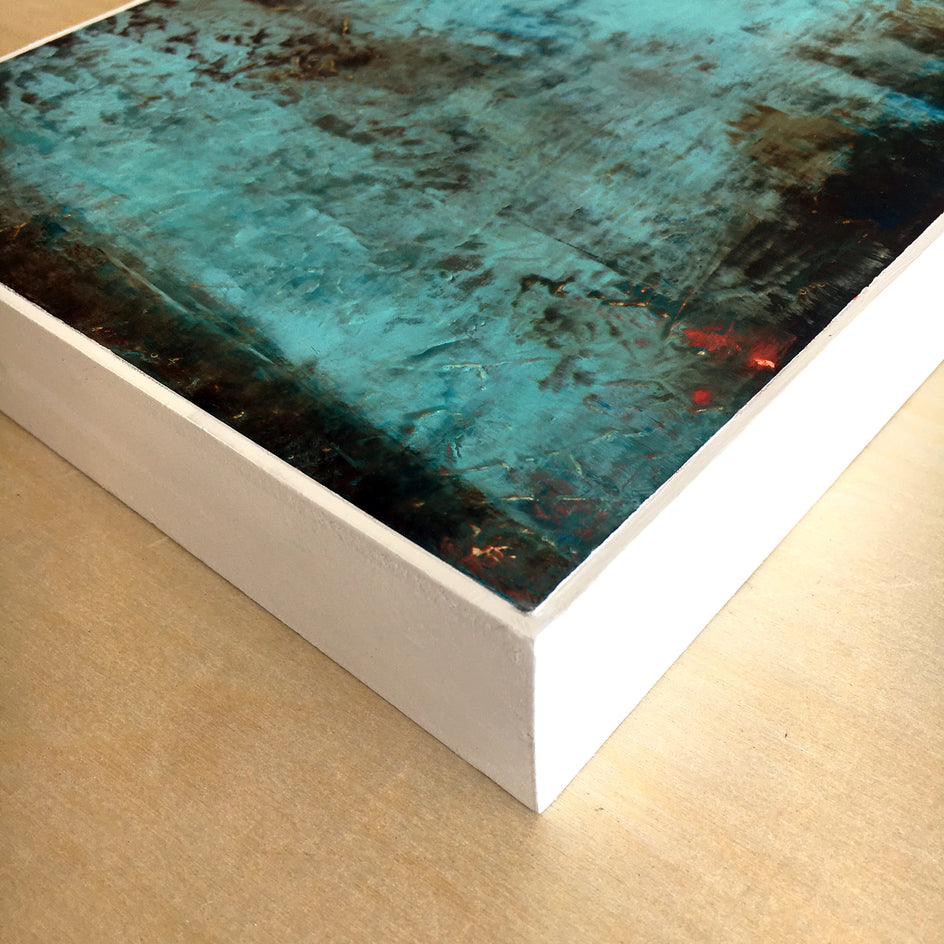 Three Views of the River by Agata Kijanka |  Side View of Artwork