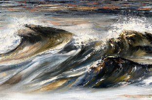 Dancing Sea by Tiffany Blaise |   Closeup View of Artwork 