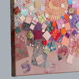 Original art for sale at UGallery.com | Lullabies by Tomo Mori | $1,025 | mixed media artwork | 12' h x 12' w | thumbnail 2