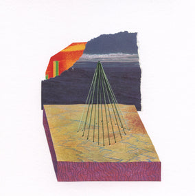 Original art for sale at UGallery.com | Tribute by John Gardner | $425 | mixed media artwork | 10' h x 10' w