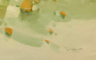 Yellow Hill by Vahe Yeremyan |   Closeup View of Artwork 