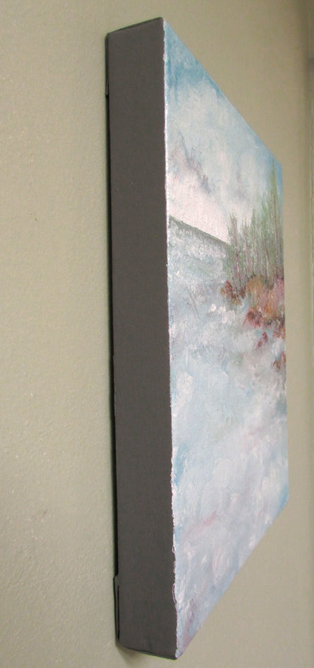 Up North Dreamscape by Valerie Berkely |  Side View of Artwork