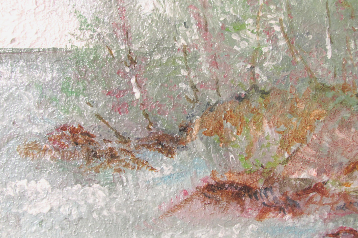 Up North Dreamscape by Valerie Berkely |  Closeup View of Artwork
