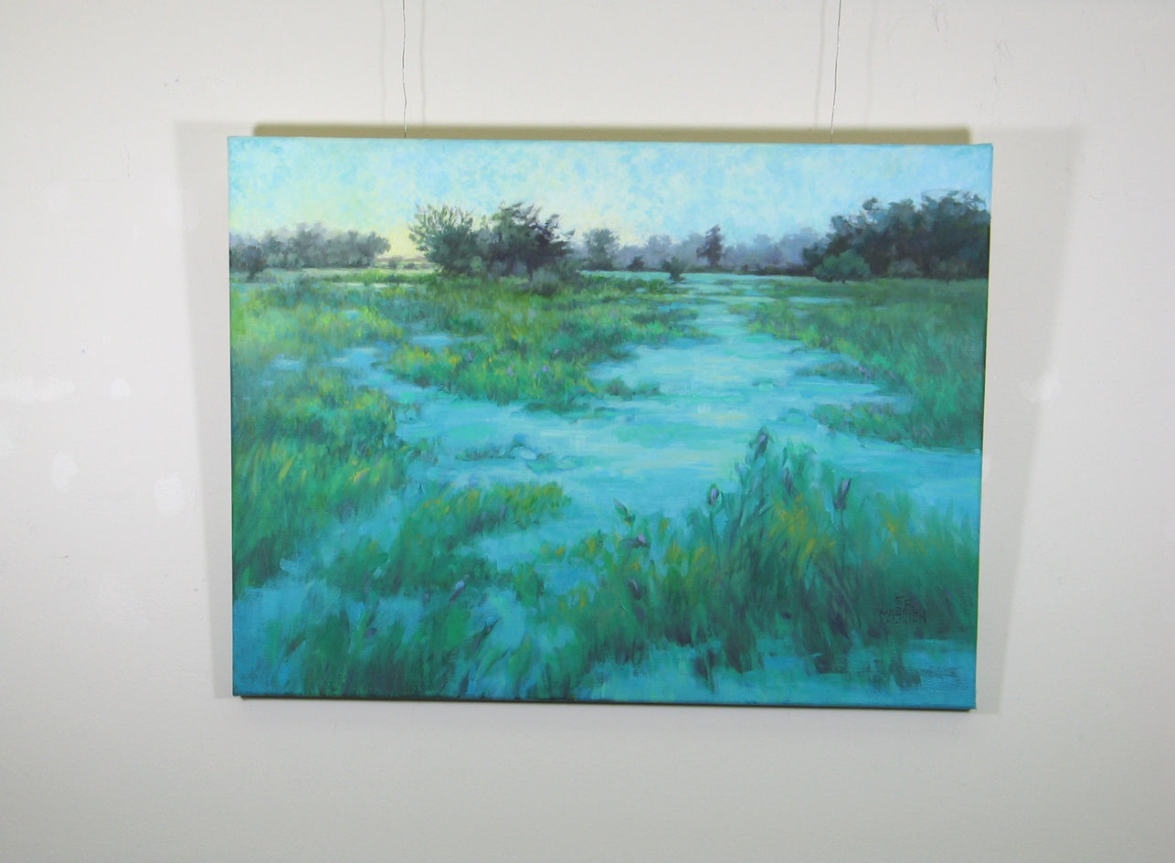 Water World High Noon by Suzanne Massion |  Context View of Artwork