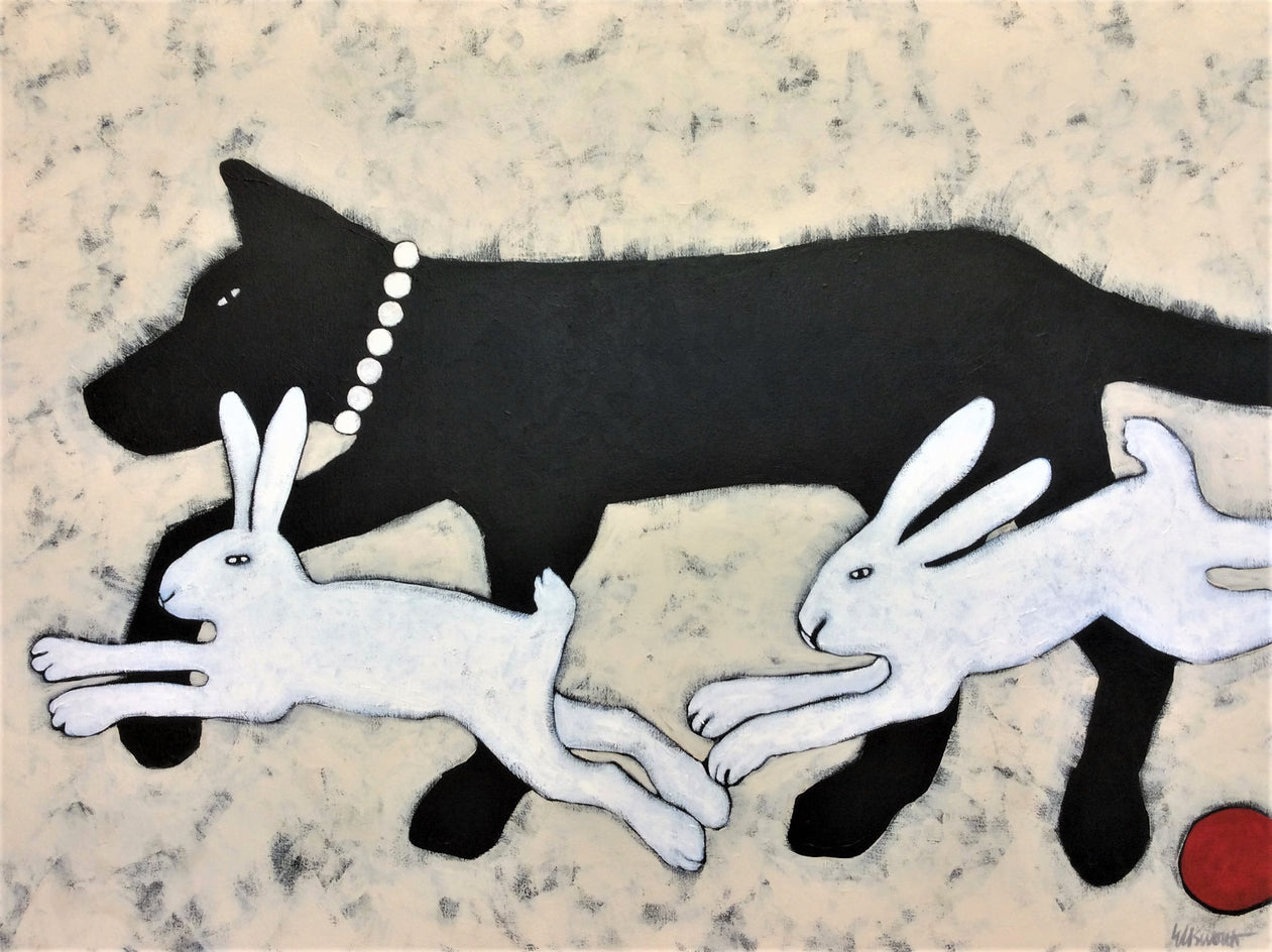 White Rabbits by Jaime Ellsworth |  Artwork Main Image