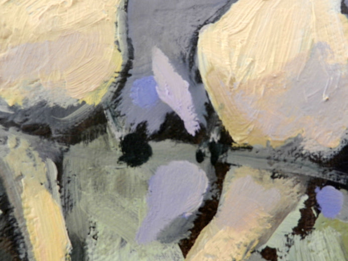 Happy and Yellow by Mary Pratt |   Closeup View of Artwork