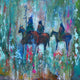 Original art for sale at UGallery.com | Heading Northwest by Kip Decker | $2,400 | acrylic painting | 30' h x 30' w | thumbnail 4